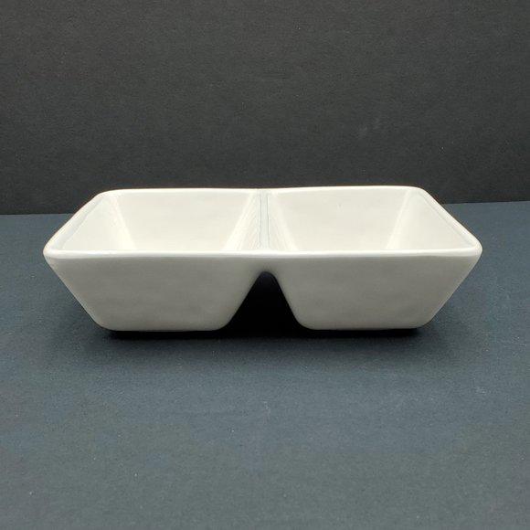 Rae Dunn Stash Keep Desk Organizer Divided Trinket Dish - Picture 5 of 8